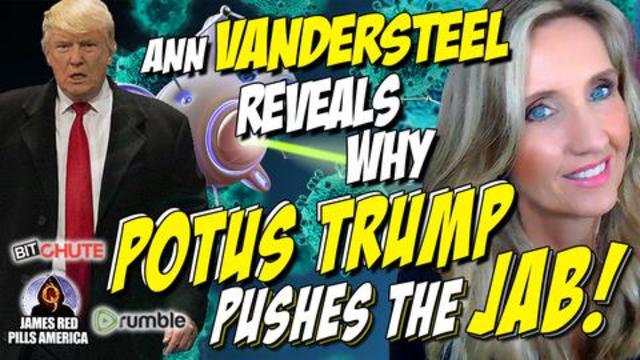 Ann Vandersteel Tells ALL & REVEALS Why POTUS Trump Pushes the Killer Jabs! MUST Stew Peters Video!