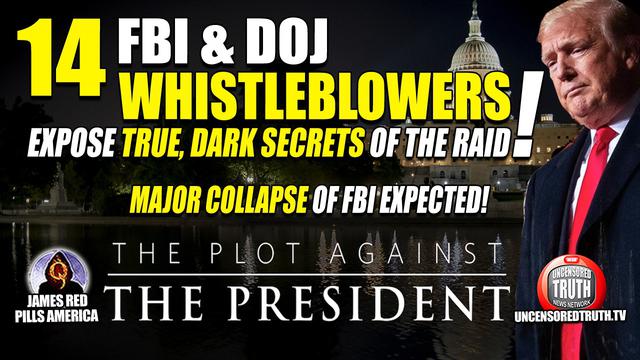 BREAKING ALERT! 14 FBI & DOJ Whistleblowers Blow Trump Raid ...