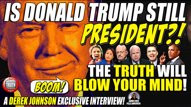 NEW DEREK JOHNSON INTERVIEW! Is Donald Trump Still The President?!  The Answer Will BLOW YOUR MINDS!